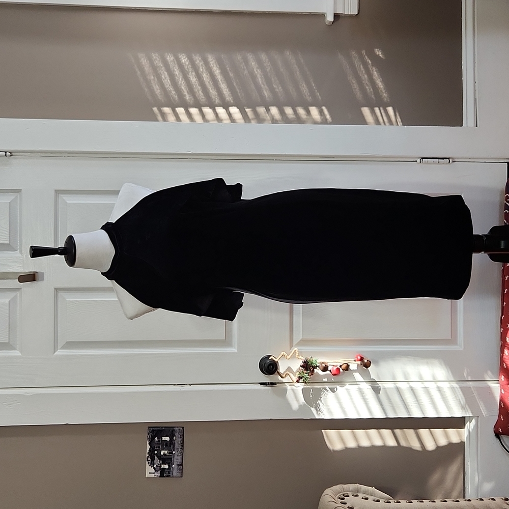 Black Velvet Calvin Klein dress